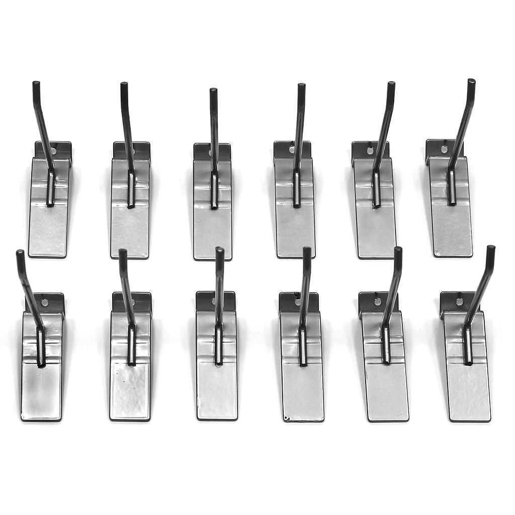 13002 4" Single Hook - 12 Pack