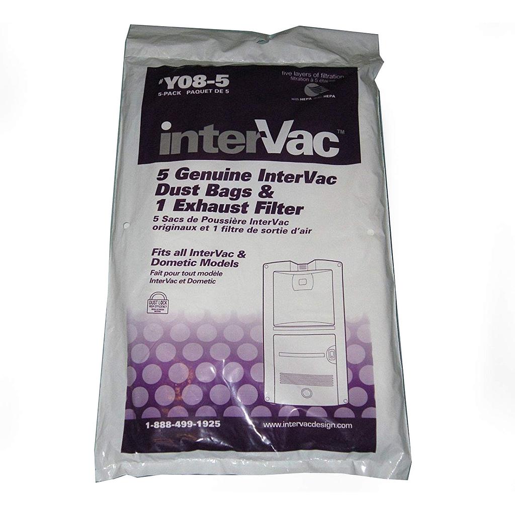 22007 GarageVac 5 Pack Dust Bag with Motor Filter