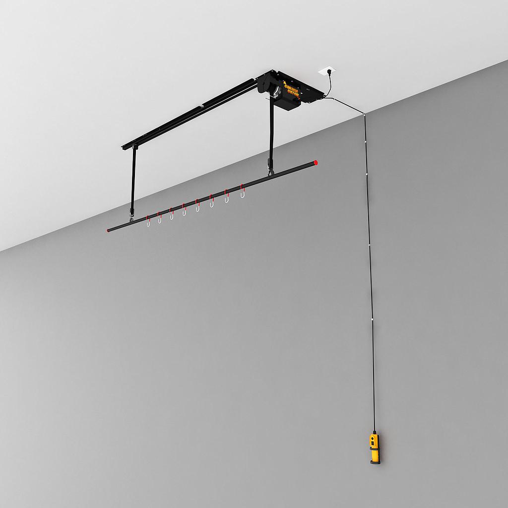 68221 Garage Gator 8 Bike Storage Lift 220 lb V2 Proslat partners