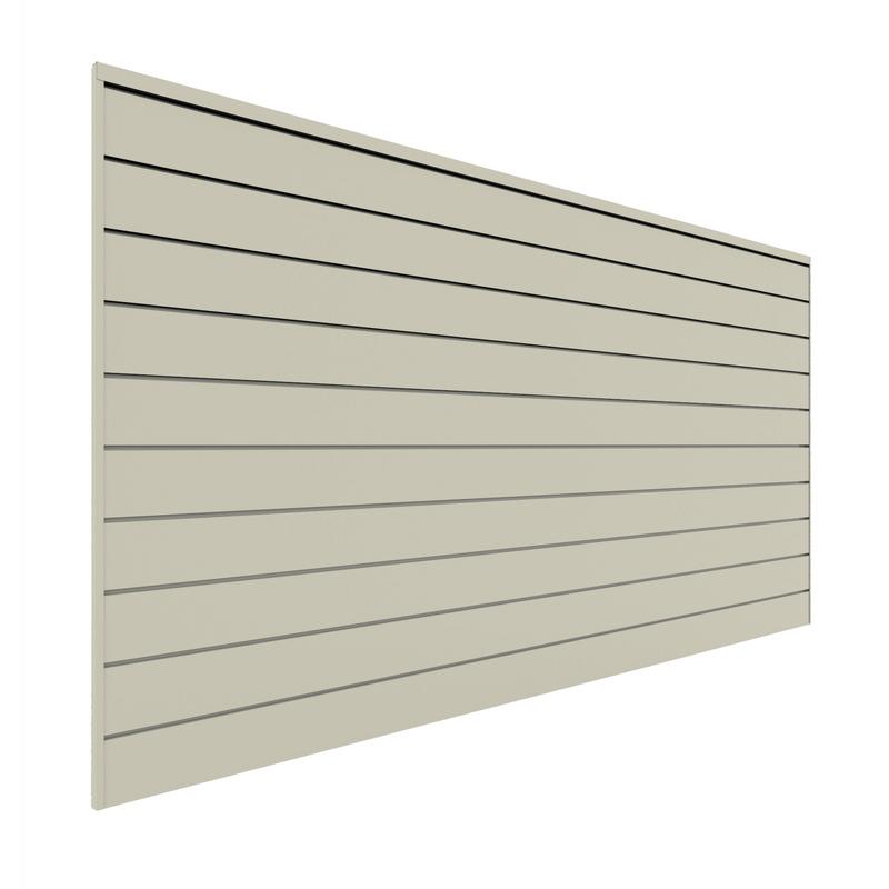 88109 Proslat 8' x 4' PVC Wall Panels &amp; Trims Sandstone