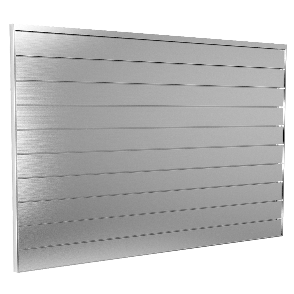 88900 Proslat 8' x 4' Aluminum Wall Panels &amp; Trims
