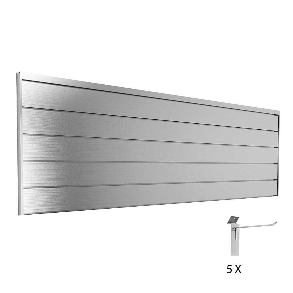 88903 62" Aluminum back splash panel for Fusion Pro Cabinets