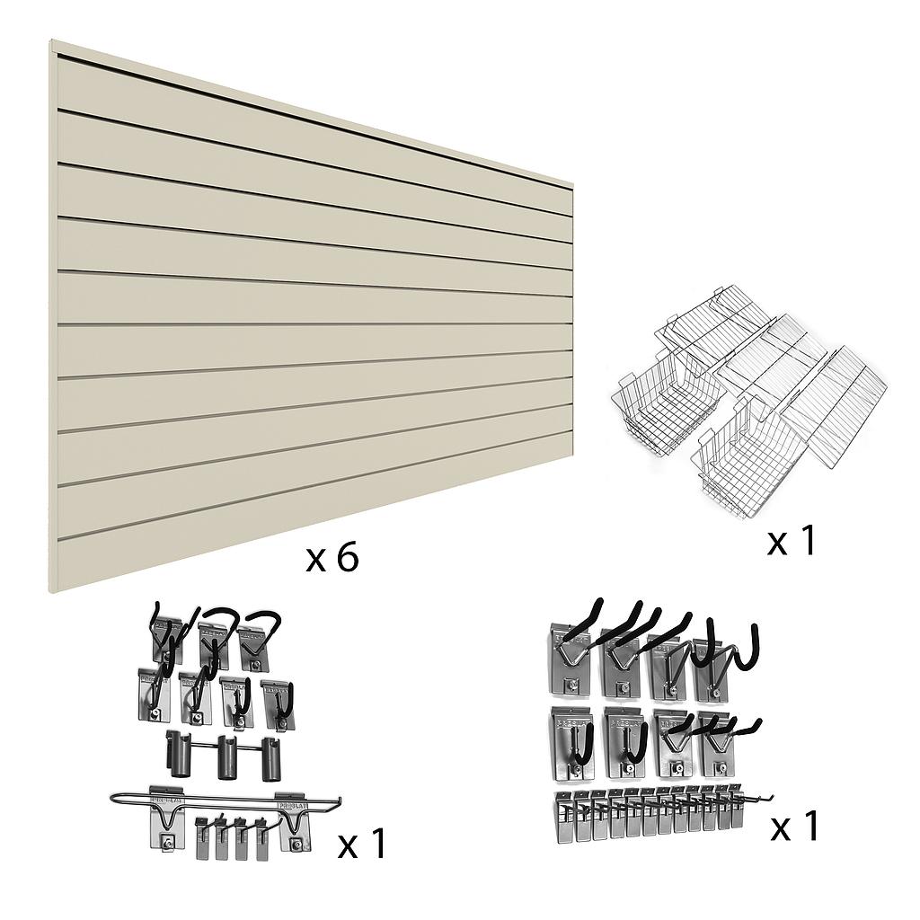 33029K Garage Wall Bundle Sandstone