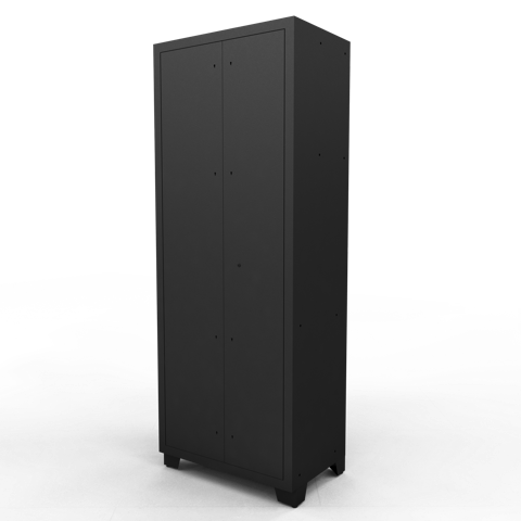 Fusion Pro - Tall Cabinet Black (handles &amp; kickplate not included)