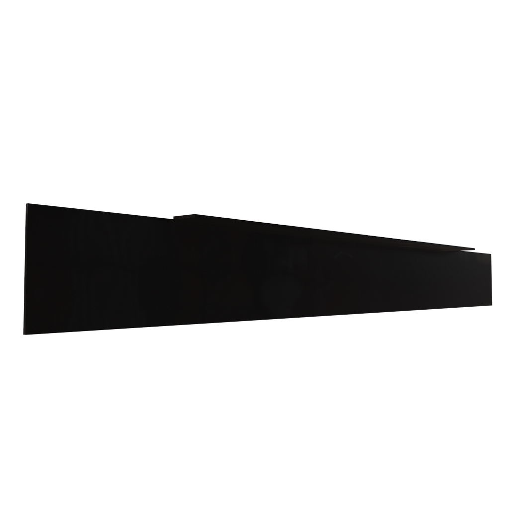 Fusion Pro - Tall Cabinet Kick Plate - Black
