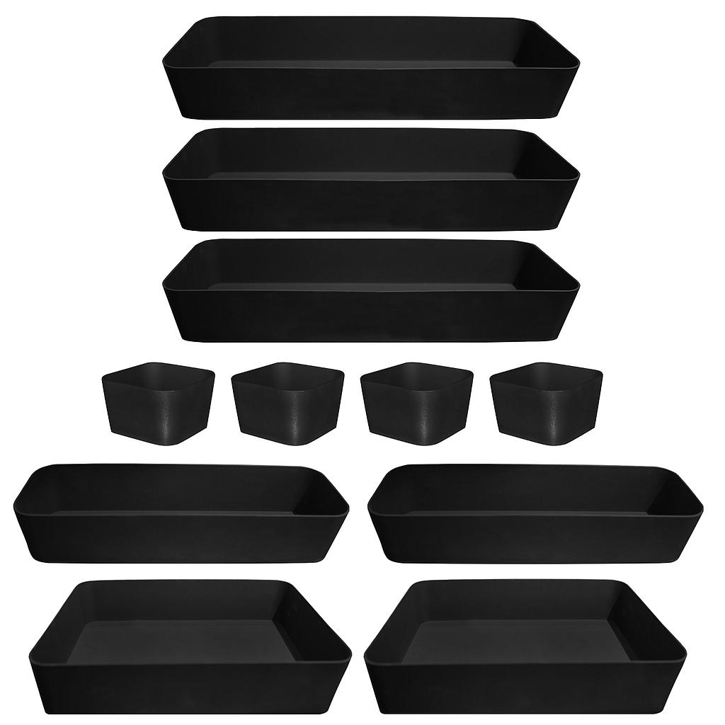 FusionPlus Drawer Organizer (Black)