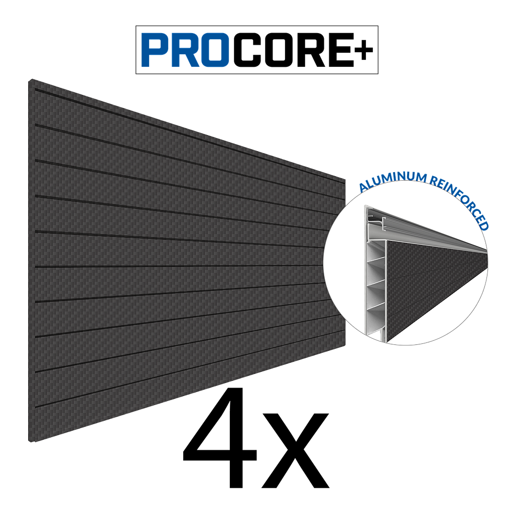PROCORE PLUS 4 Pack - 8 ft. x 4 ft. Slatwall