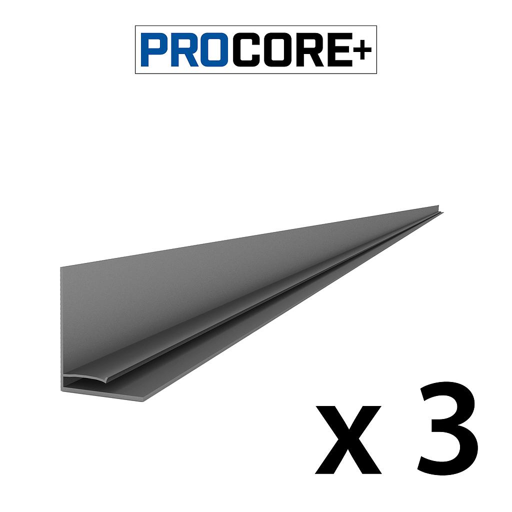 27223K PROCORE+ Top Trim Black Carbon Fiber - 8' 3 PK