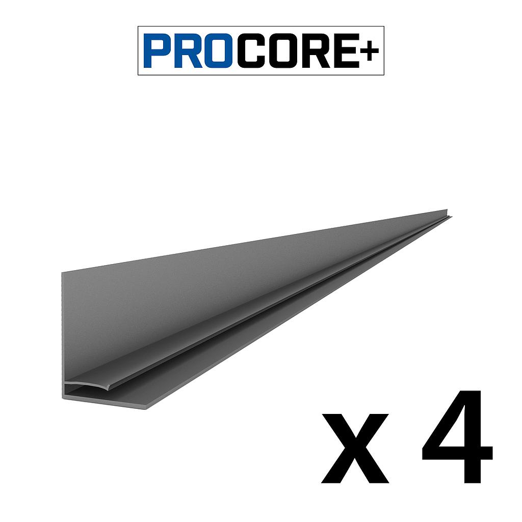 27224K PROCORE+ Top Trim Black Carbon Fiber - 8' 4 PK