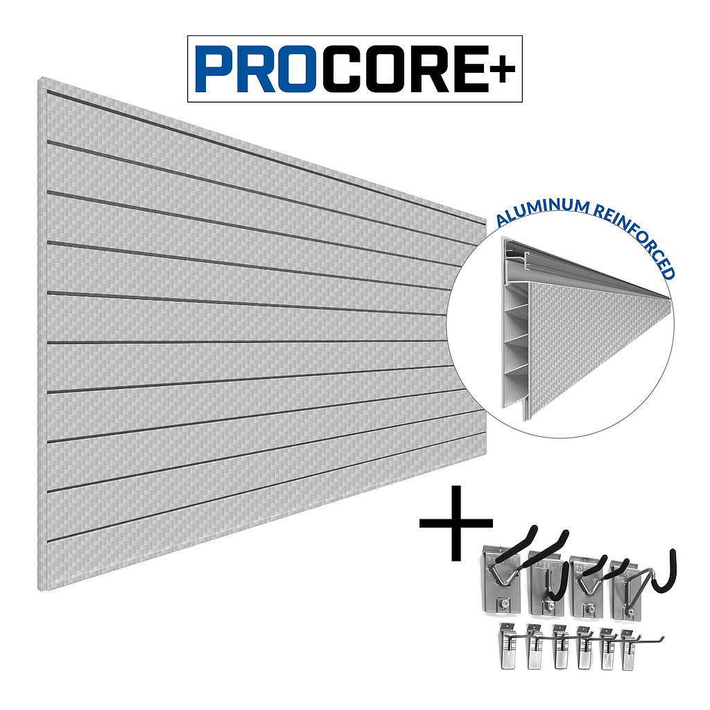 37706K PROCORE PLUS Mini Basic Bundle Carbon Fiber Silver Gray