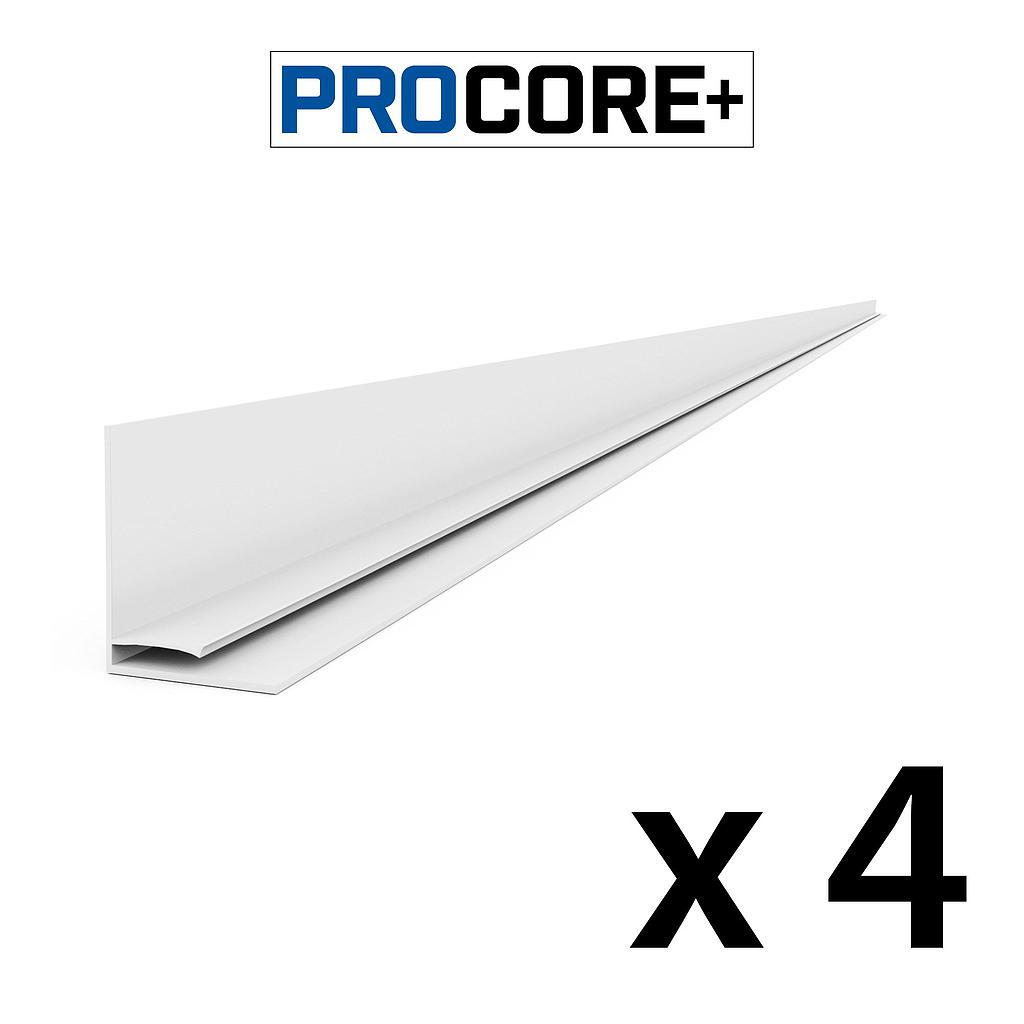 26224K PROCORE+ Top Trim Grey Wood - 8' 4 PK