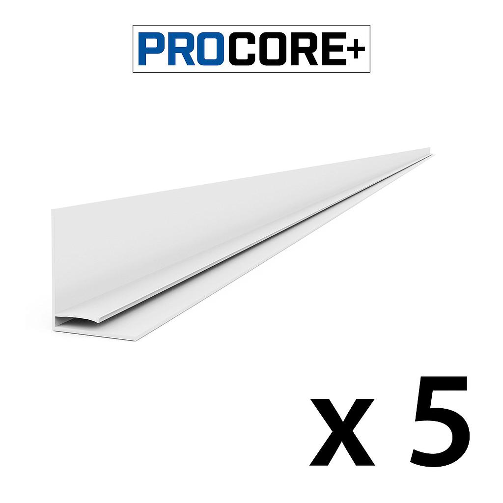 26225K PROCORE+ Top Trim Wood Gray - 8' 5 PK