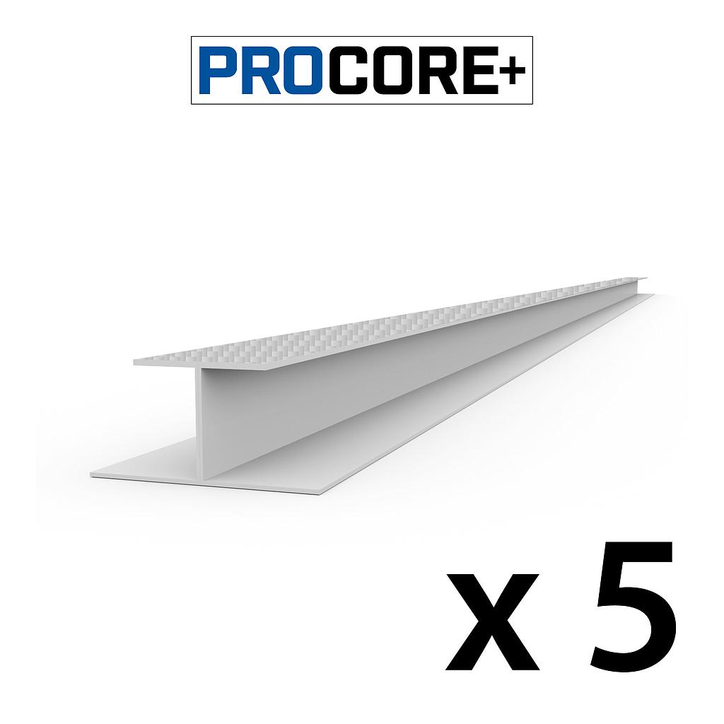 26325K PROCORE+ H-trim Gray Wood - 8' 5 PK