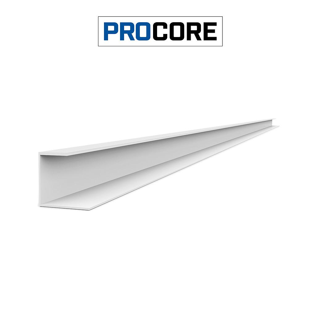 PROCORE J-trim 49" 1244.6mm - white