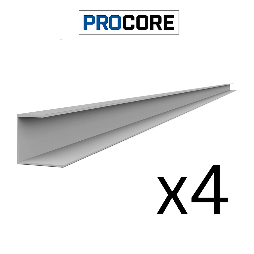 28944K PROCORE J Trim Gray - 8' 4 PK