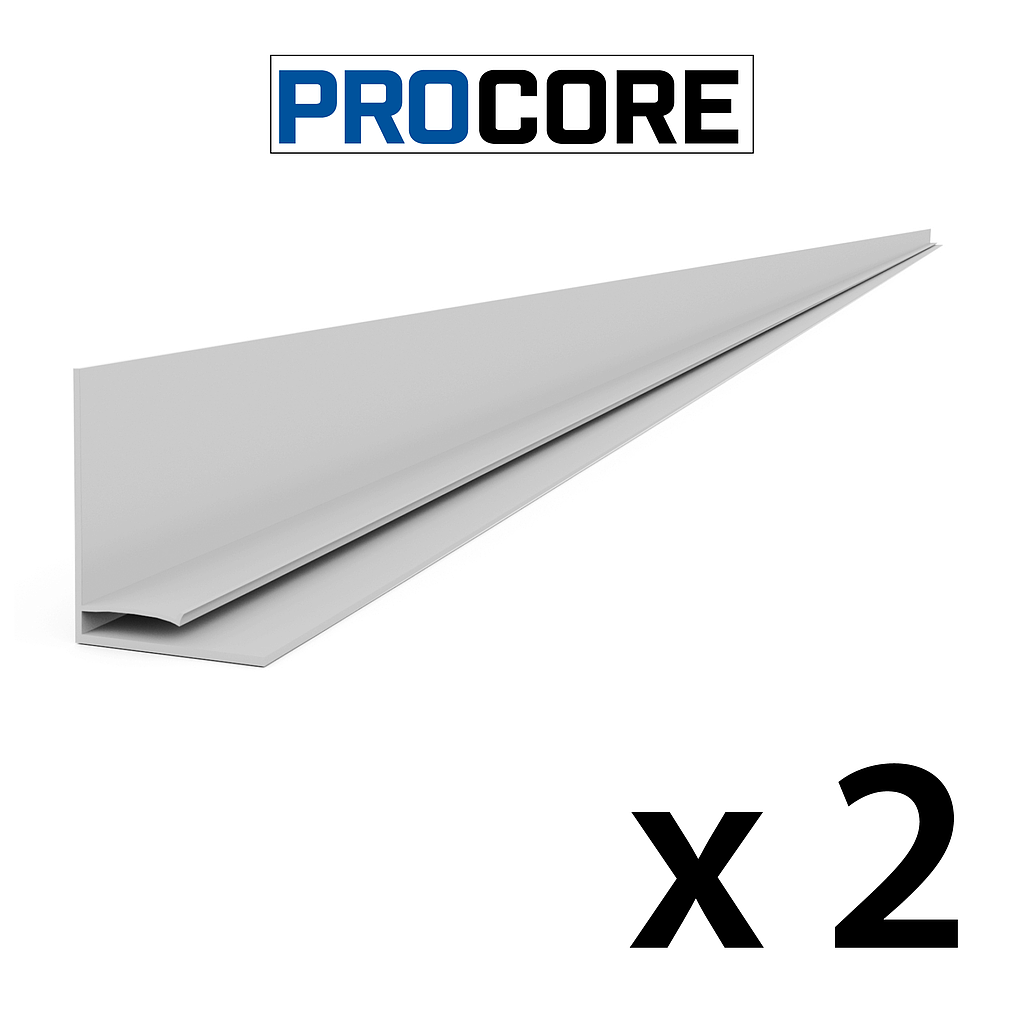 28922K PROCORE Top Trim Gray - 8' 2 PK